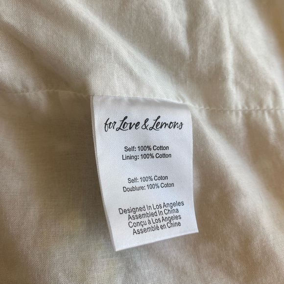 For Love and Lemons 🍋 Puff Sleeve Top - Picture 4 of 5